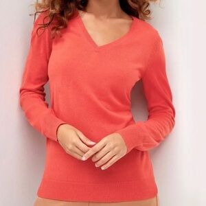 🎃 NWT~ New York & Company super soft long sleeve v neck sweater New never worn M